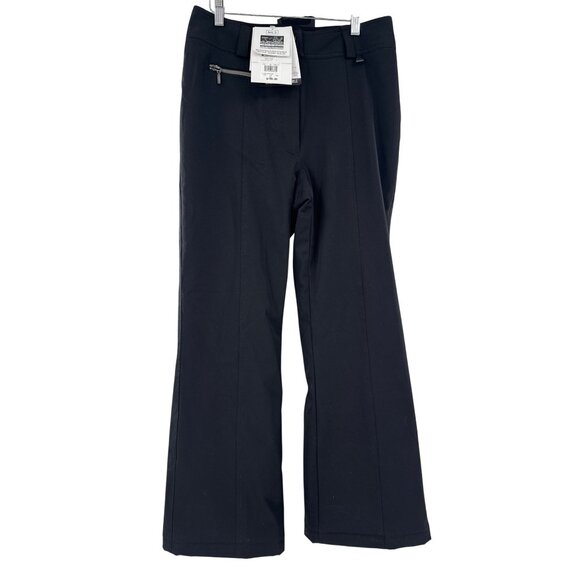 Nils Melissa Stretch Slacks Size 10 Black Waterproof Breathable - Picture 1 of 8